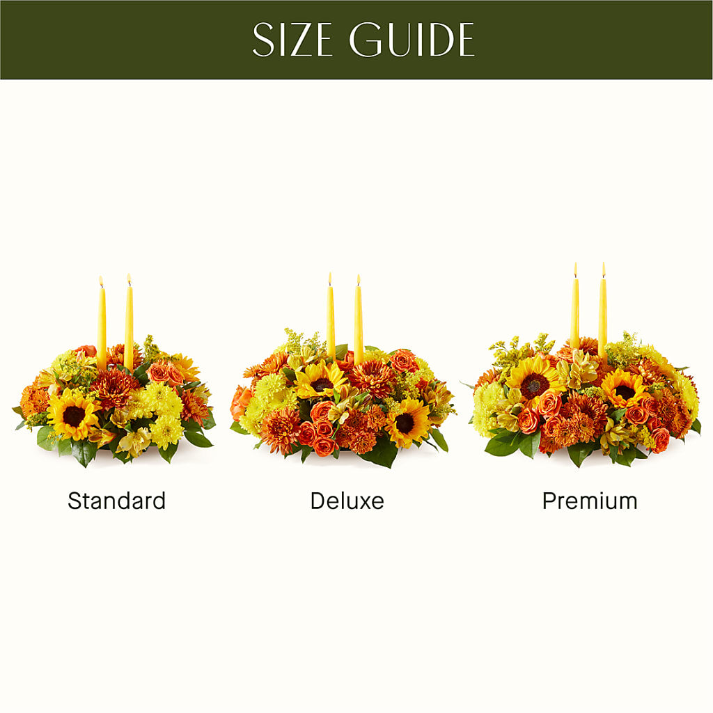 Autumn Harmony Centerpiece –  Blossom Street Florist, Lauderhill FL
