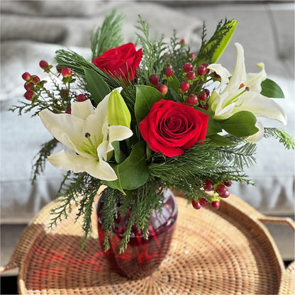 Evergreen Delight Bouquet –  Blossom Street Florist, Lauderhill FL