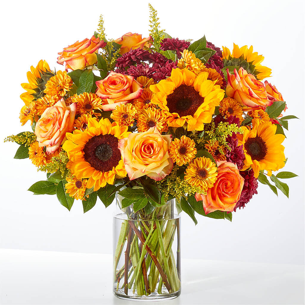 Flannel Scarf Bouquet –  Blossom Street Florist, Lauderhill FL