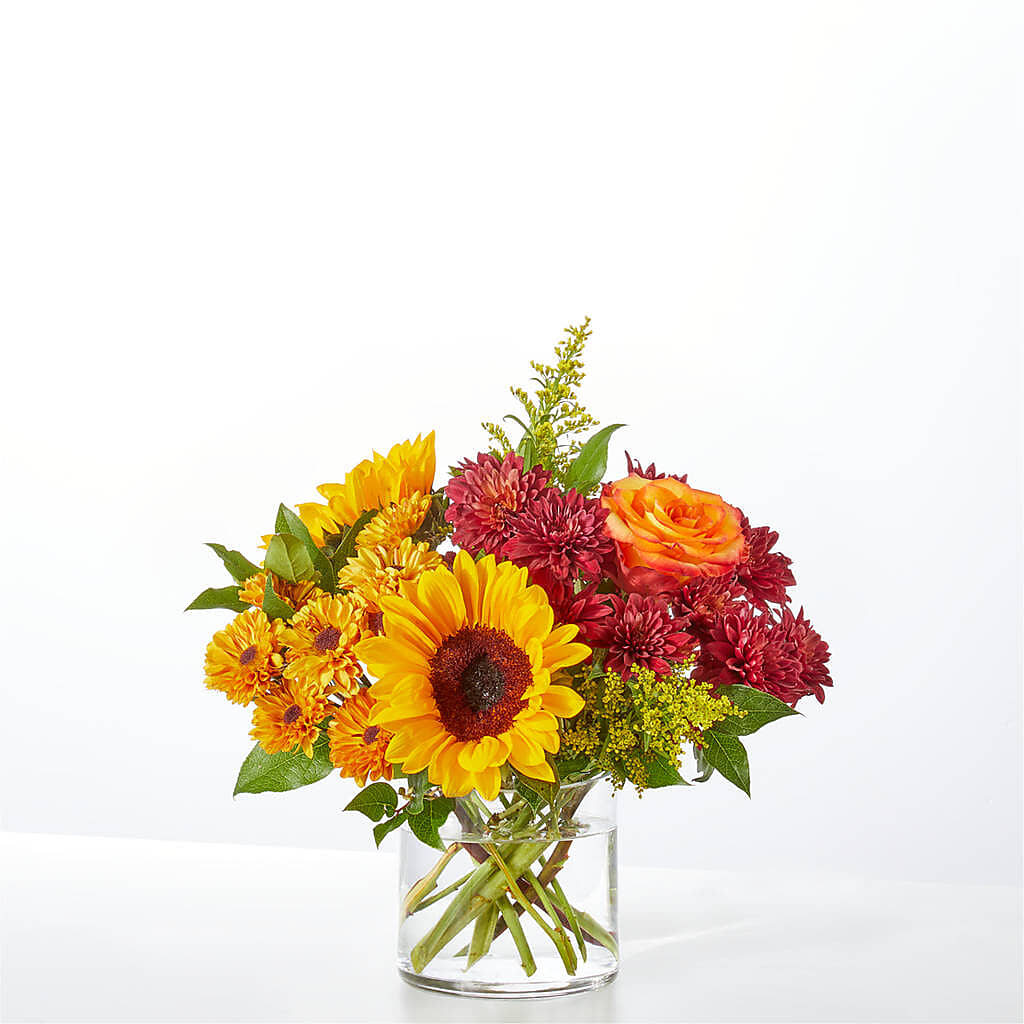 Flannel Scarf Bouquet –  Blossom Street Florist, Lauderhill FL