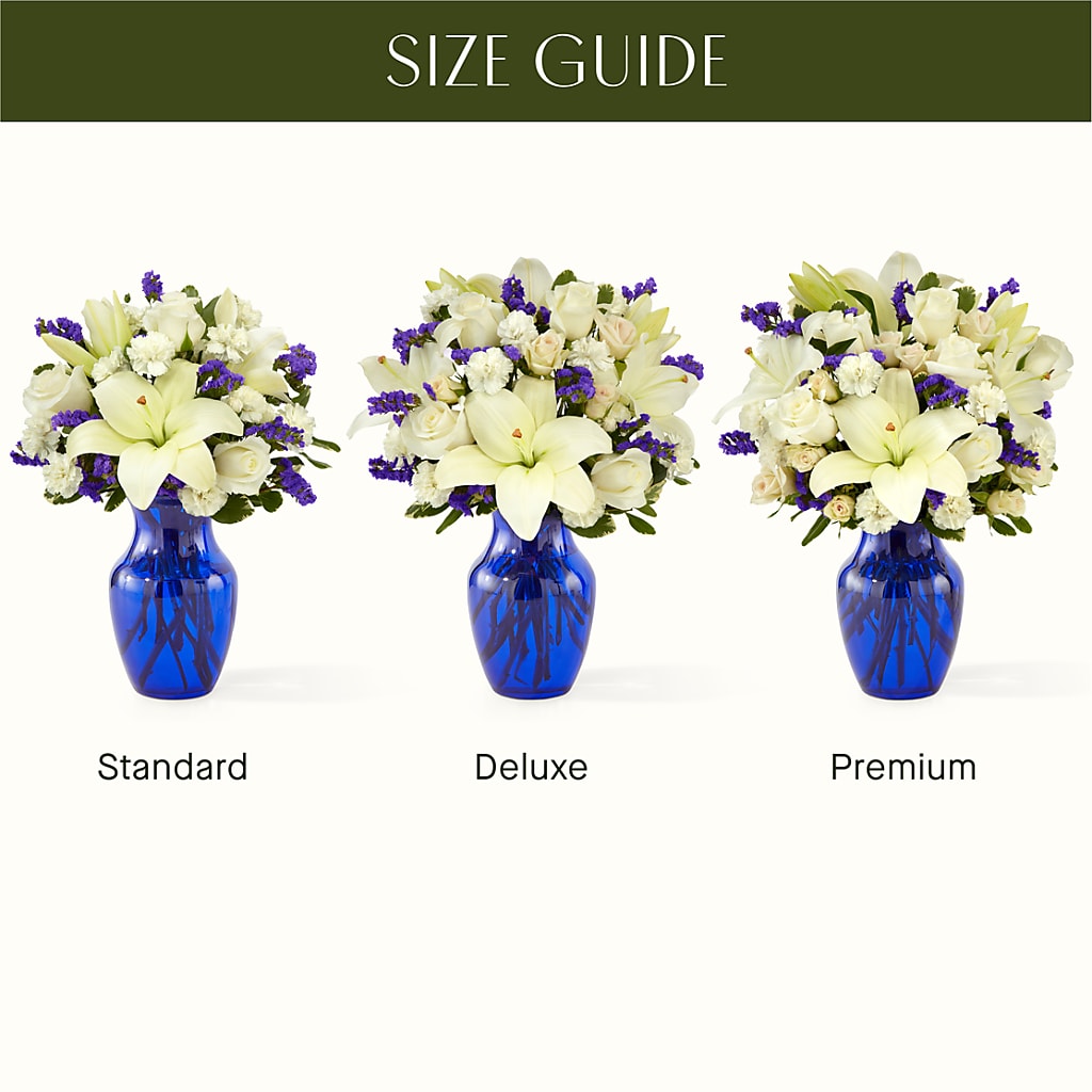 Sapphire Rush Bouquet –  Blossom Street Florist, Lauderhill FL