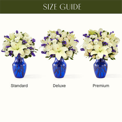 Sapphire Rush Bouquet –  Blossom Street Florist, Lauderhill FL