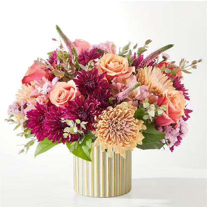 Berry Cobbler Bouquet with Ivory Vase –  Blossom Street Florist, Lauderhill FL