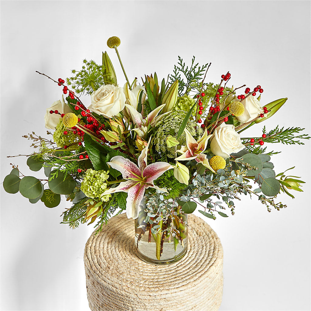 Berry & Bright Bouquet –  Blossom Street Florist, Lauderhill FL