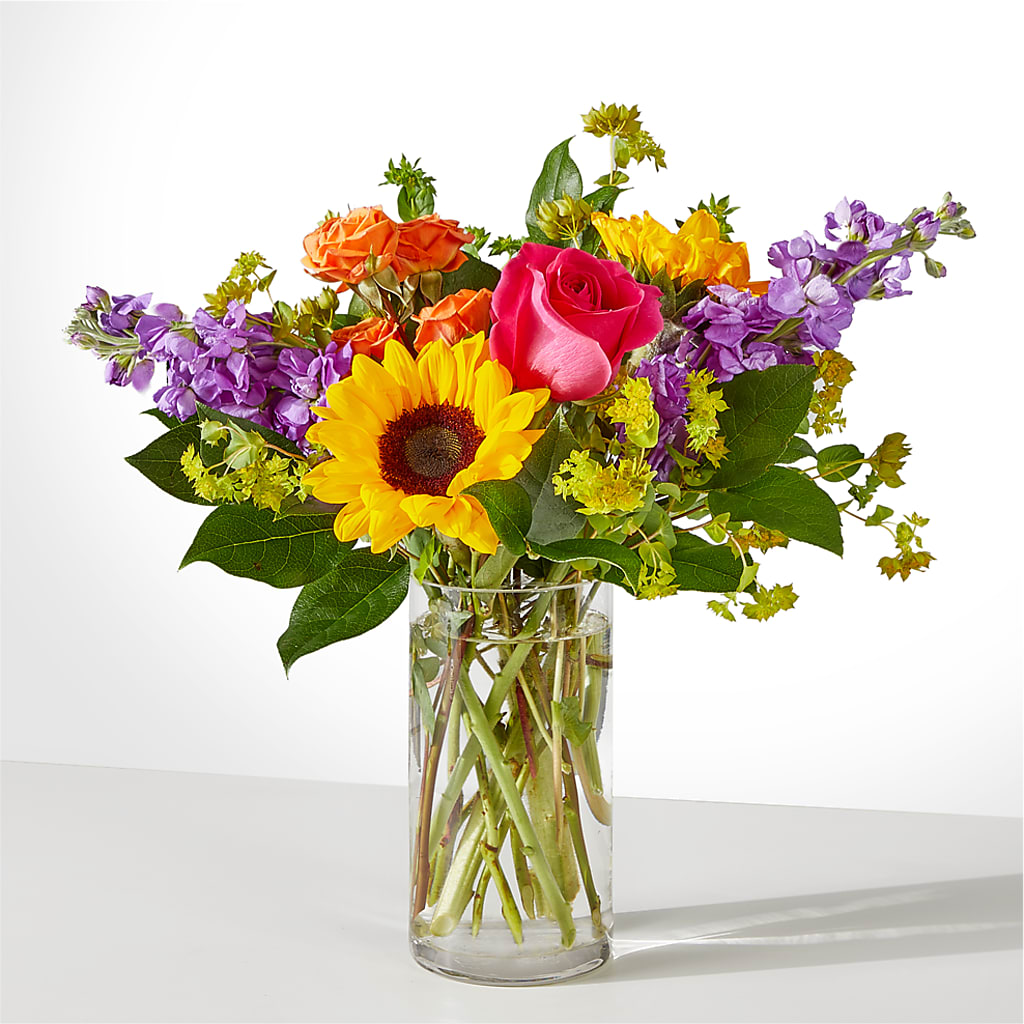 Vibrant Greetings Bouquet –  Blossom Street Florist, Lauderhill FL