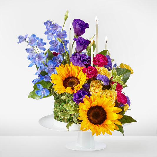 Star of the Day Floral Cake