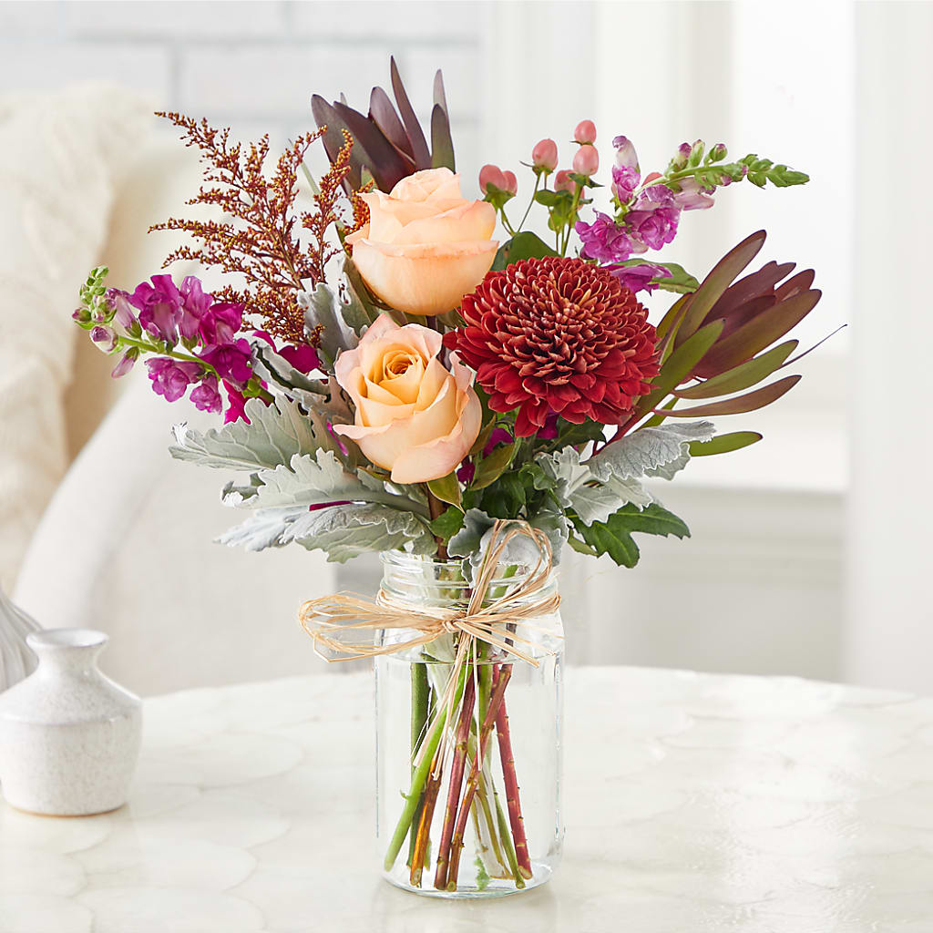 Moody Hues Bouquet –  Blossom Street Florist, Lauderhill FL