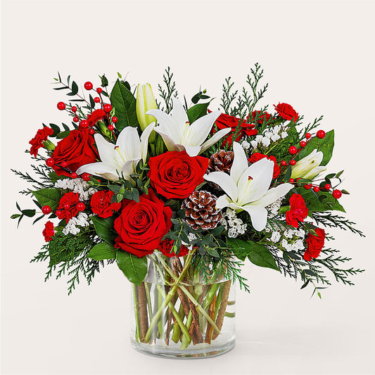 Best in Snow Bouquet –  Blossom Street Florist, Lauderhill FL