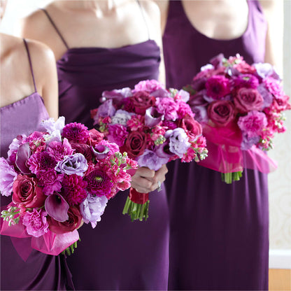 Bridesmaid's Garden Bouquet –  Blossom Street Florist, Lauderhill FL