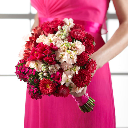 Pink Effervescence Bouquet –  Blossom Street Florist, Lauderhill FL