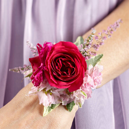 Rose Charm Corsage –  Blossom Street Florist, Lauderhill FL
