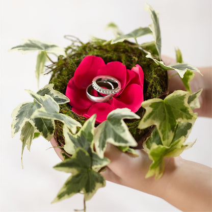 Lila Rose Ring Nest –  Blossom Street Florist, Lauderhill FL