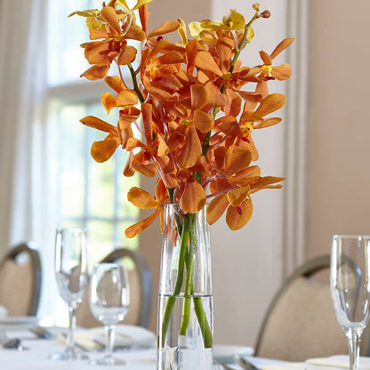 Orange Mokara Bud Vase –  Blossom Street Florist, Lauderhill FL